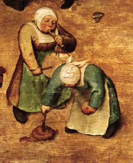 Pieter Bruegel the Elder Children's Games Sweden oil painting art